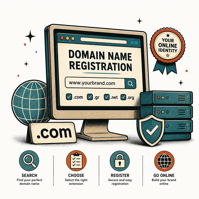 Διαδικασία διαχείρισης domain