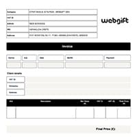 Invoice Sample